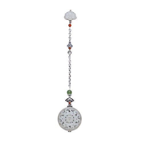 Openable Cheongsam Collar Button Pendant Sachet for Women Hanfu Tea Dress Chinese Style Retro Traditional Classical Ornament