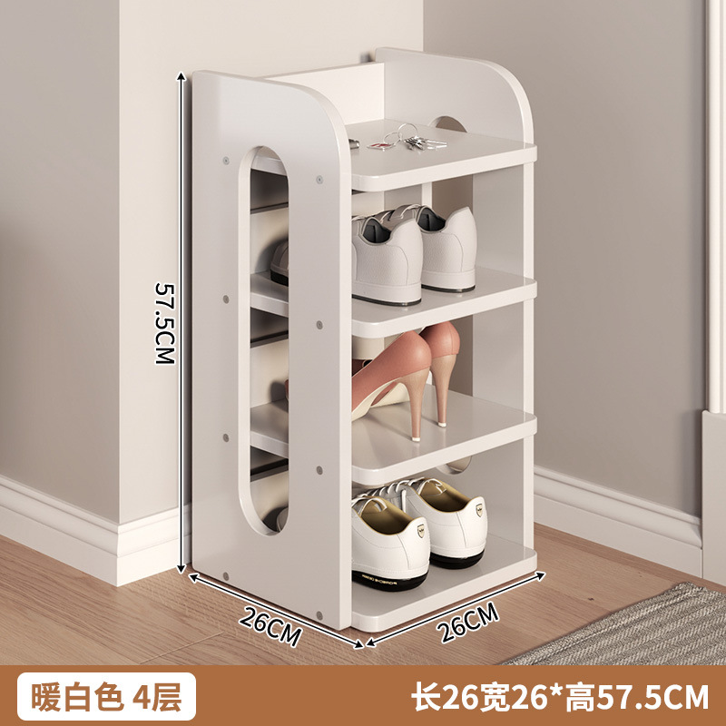 [올 원목 - 수입 소나무] 웜화이트, 4겹, 26*26*57.5cm