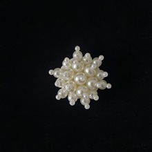 新款大东门博主同款珍珠DIY串珠鞋扣流苏挂饰时尚包包鞋配件配饰