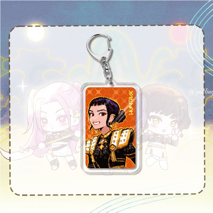 Kpop Demon Hunters猎魔女团亚克力钥匙扣挂件周边创意饰品礼品|undefined