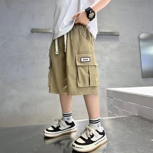 D003 Double-Grind Twill Shorts Black Khaki Green 120-170