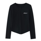 2025 весна и летняя танцевальная костюм Новые жареные уличные топы фитнес -упражнения спортивные спортивные танцевальные костюмы на открытом воздухе.