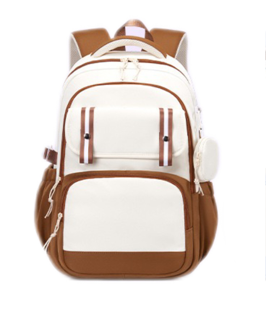 Mochila escolar estilo ins campus mochila para estudiantes de secundaria y preparatoria nuevos hombres y mujeres versión coreana de Harajuku estilo casual tendencia mochila