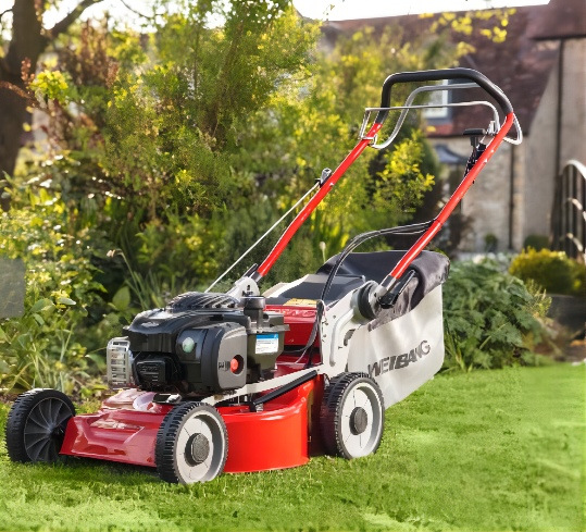 维邦WB456HH钢底盘草坪机 45厘米割幅 手推式汽油割草机 园林器械