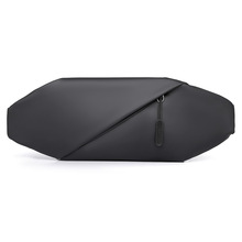 定制 时尚休闲斜挎包大容量商务通勤单肩包机能潮流多功能胸包男