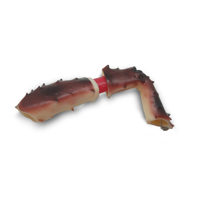 Simulated Crab Legs Stretchable Toy Food Ornament Stress Reliever For Pinching Unisex Action Figure > 6 Years Old_voghion.com