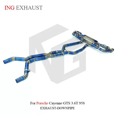 Exhaust pipe GTS 3.6T 958 titanium