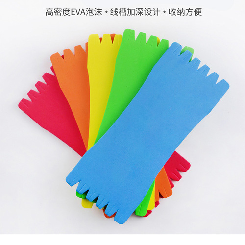 Manufacturer wholesale main spool fish coil foam winding board EVA winding board sponge main line group winding coil