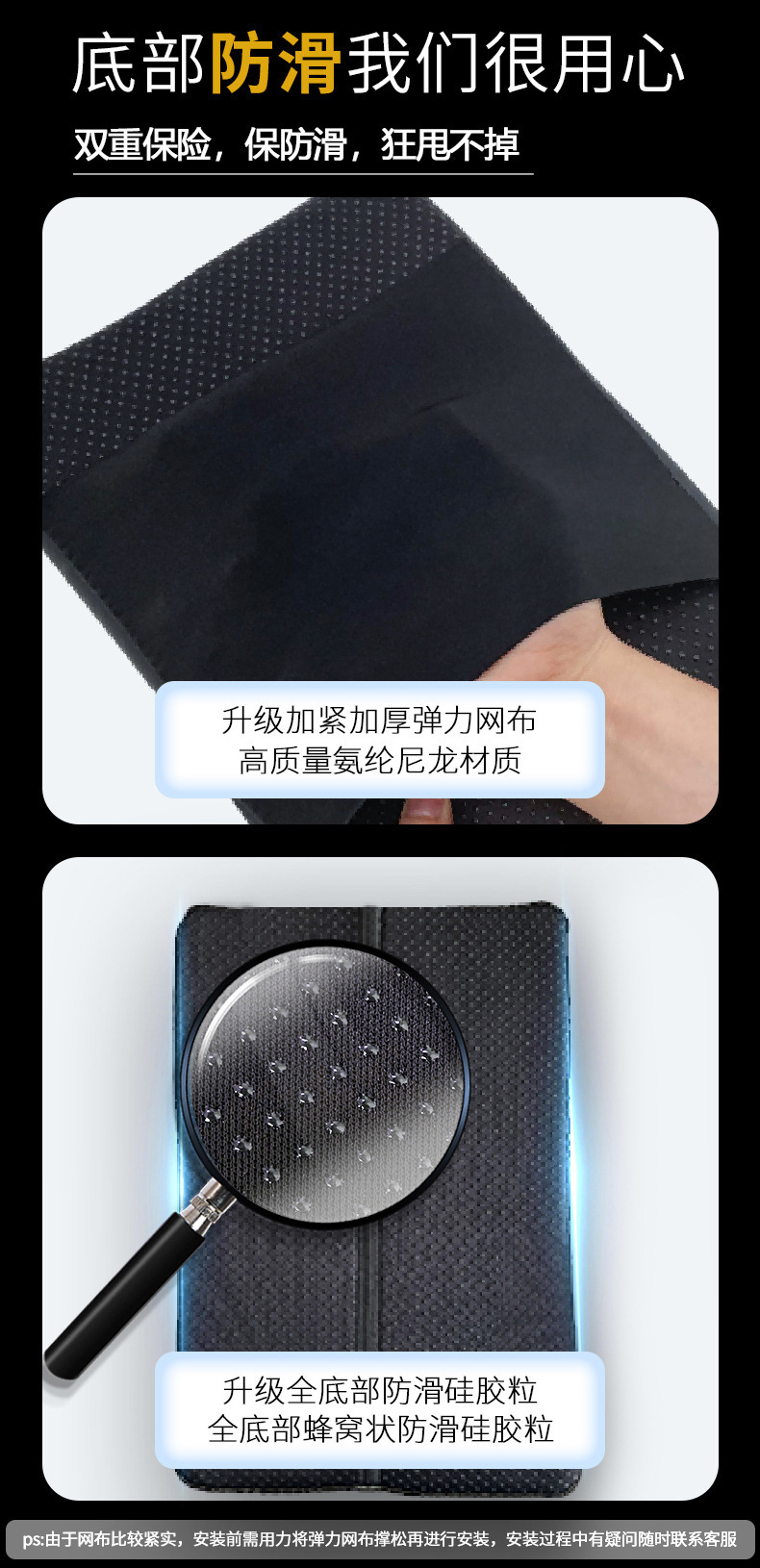 Car Armrest Box Heightening Pad Universal Central Armrest Pillow Leather Memory Foam Armrest Box Pad Lengthened, Widened and Thickeneded