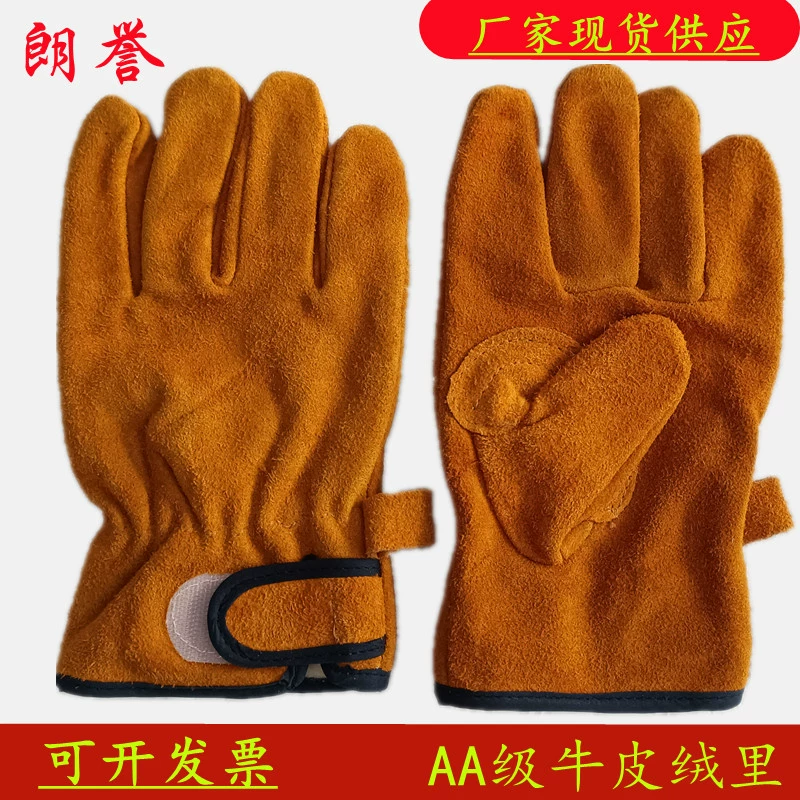 Производители оптовые утолщенные полностью пальмовые воловьей кожи водитель перчатки сварочные перчатки