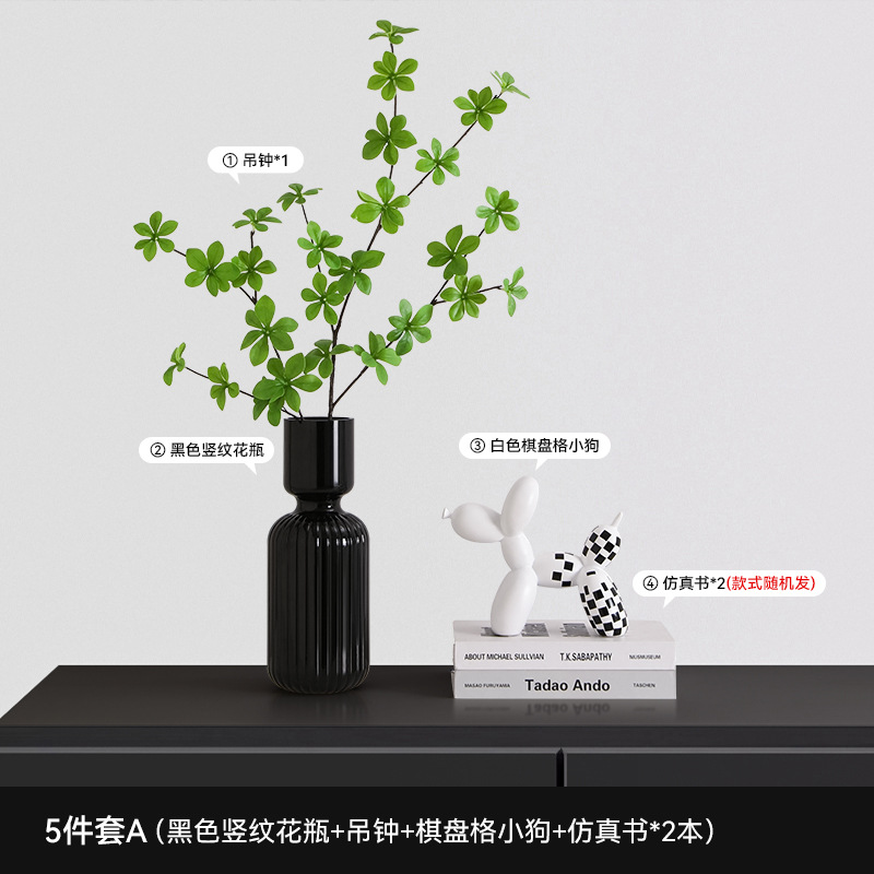 Entrar en el hogar decoración de puerta de entrada moderna alta sensación de sala de estar hogar escritorio TV comedor armario zapatos nicho decoración suave