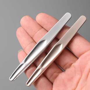 New Men's Beard Stainless Steel Clip Round Mouth Beard Plucking Artifact Tweezers High-Precision Small Tweezers Eyebrow Clip