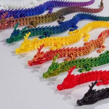 跨境爆品3D打印灵蛇齿轮蛋萌物摆设大蟒蛇彩色礼品眼镜蛇工艺品摆