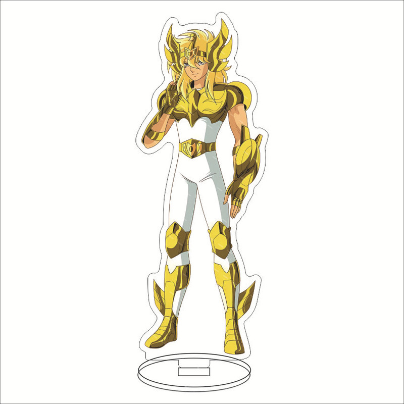 聖闘士星矢大立牌城戸沙織氷河紫龍瞬一輝童虎アクリル置物|undefined