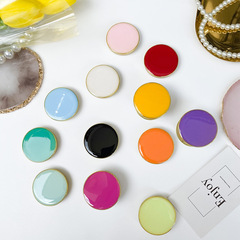 滴膠DIY電鍍ins純色氣囊手機平板懶人桌面粘貼可伸縮支架創意個性