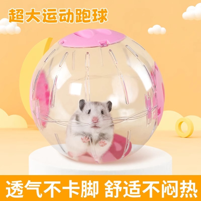 Du Laohan ハムスター ランニング ボール おもちゃ セルフプレジャー リリーフ ランニング ホイール ハムスター用品 ゴールデン ベア フラッシュ スポーツ ランニング ボール 特許|undefined