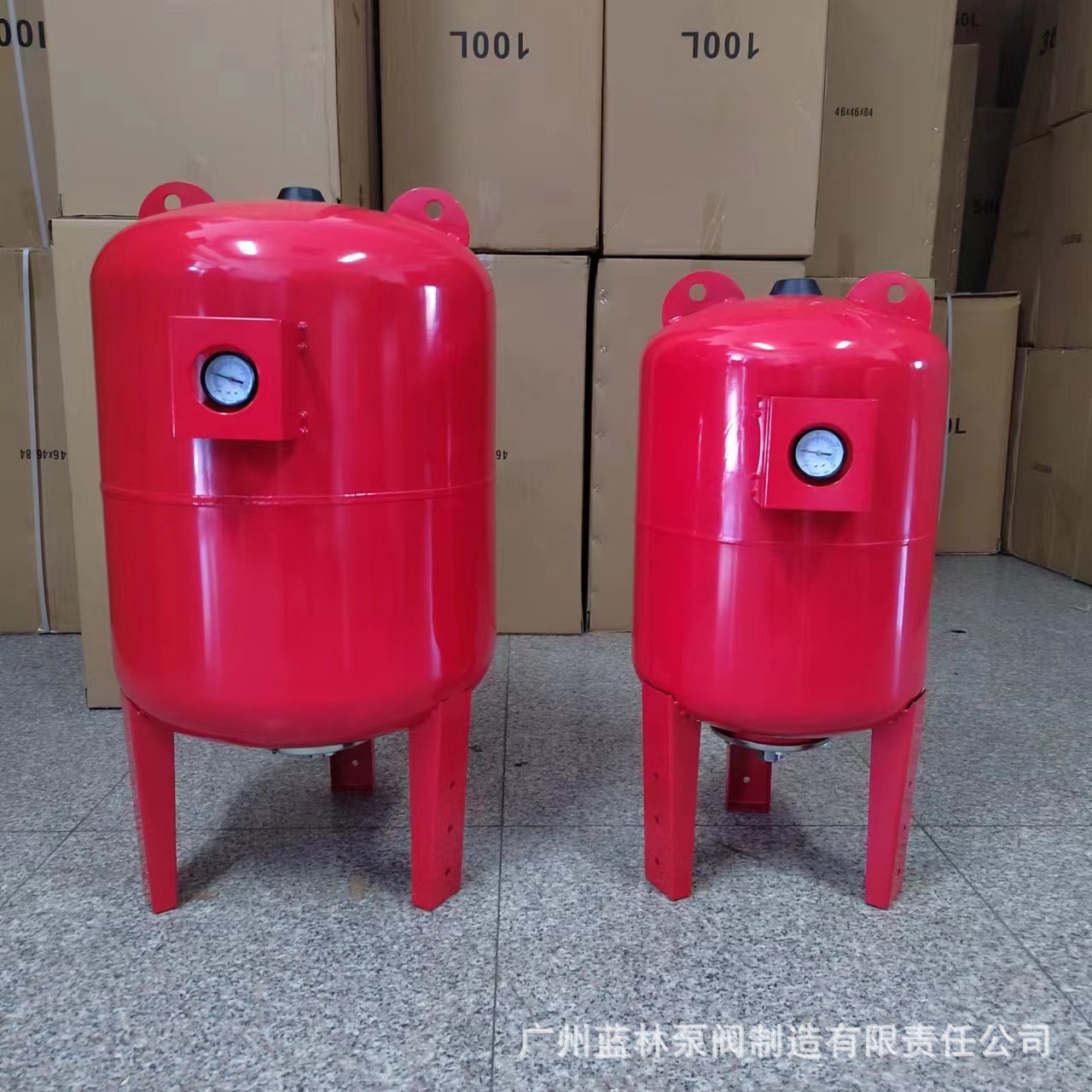 热水高温膨胀罐 200L压力气压稳压罐 碳钢立式膨胀罐