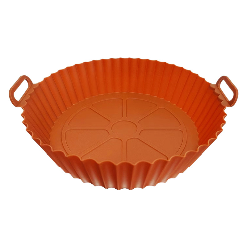 일반형 [70g 원형 실리콘 베이킹 팬] 20*17.5*5cm 브라운