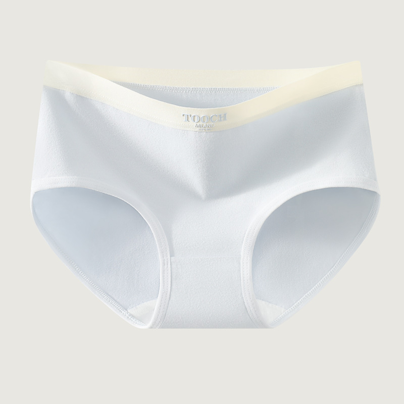 Ropa interior mujer algodón algodón antibacteriano entrepierna estilo fino de verano transpirable para niñas deportes triangulares pantalones cortos sin costuras