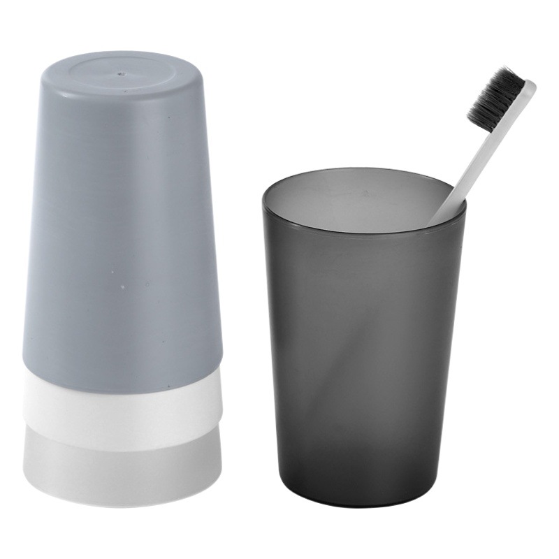 Mouthwash Cup Household Simple Transparent Tooth Cup Frosted Couple Cup Creative Plastic Toothbrush Cup Drinking Water Cup