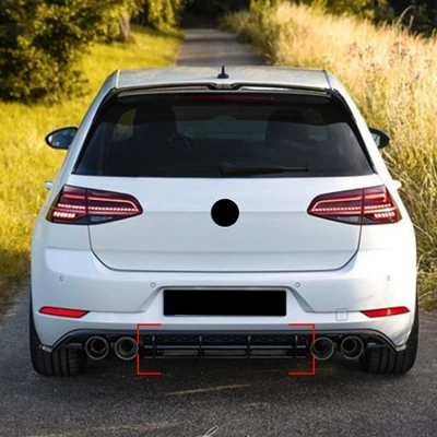 Big Surrounded Thickened 9mm Frosted Rear Lip
