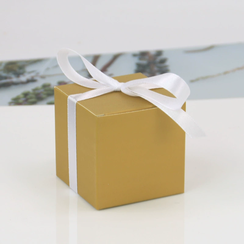 5,5 см многоцветный квадратный конфеты коробка Европейский стиль новый сплошной цвет квадратная коробка 5 см квадратная коробка конфет