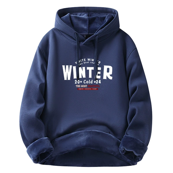 Hooded fog blue [plus velvet]-WLNTER