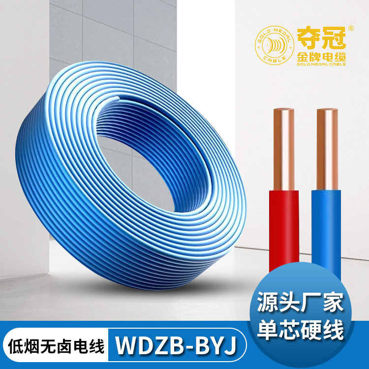 WDZB-BYJ電源コード工事低煙ハロゲンフリー絶縁家装線単股銅芯電線ケーブル|undefined