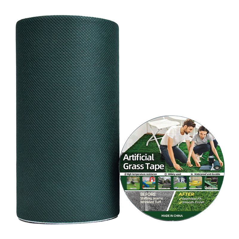 Cinta de costura de césped de fábrica Jardín de infantes Gimnasio Campo de fútbol Simulación de césped artificial Cinta de alta viscosidad