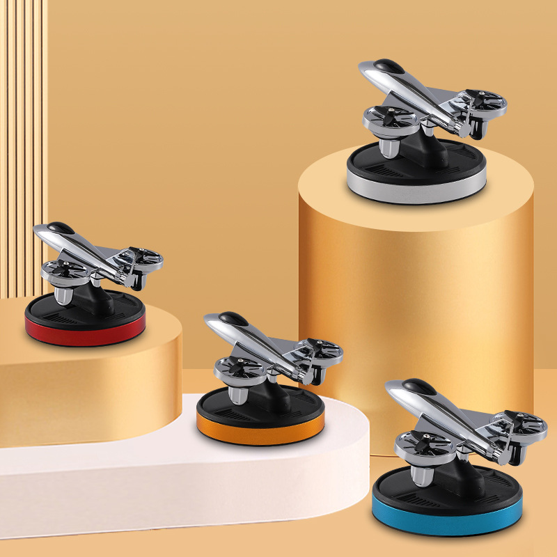 rotating airplane solar-powered