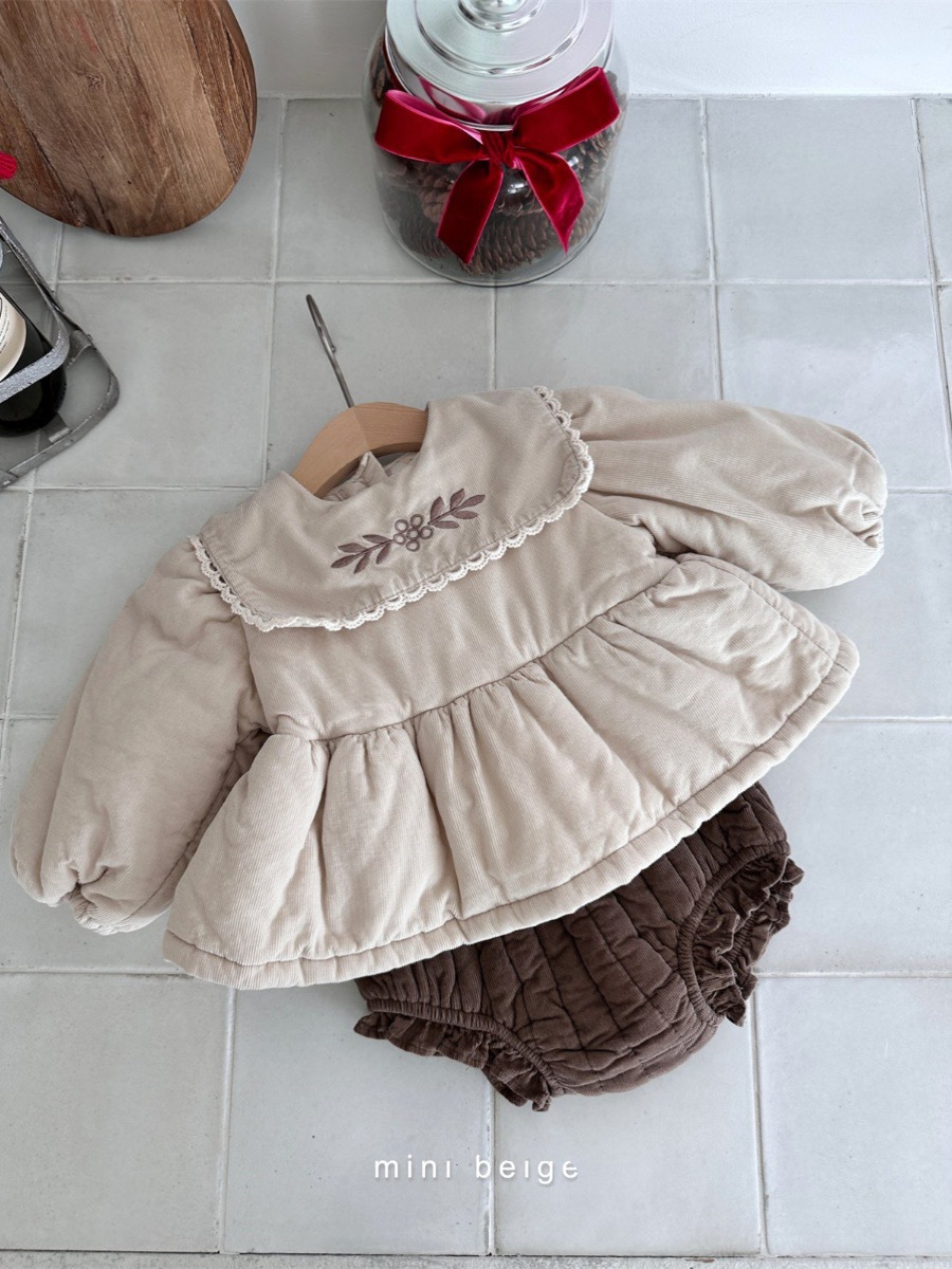 Niñas invierno chaqueta de algodón bebé invierno ropa infantil coreana ropa de invierno bebé camisa de muñeca de algodón de invierno