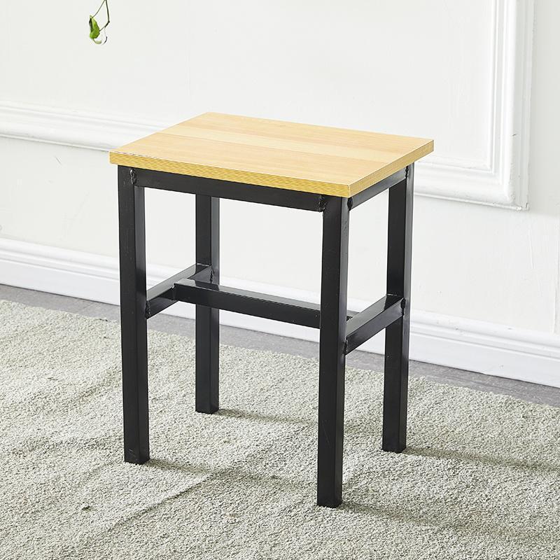 Taburetes de silla gruesa para estudiantes adultos taburetes altos para reuniones de dormitorio capacitación taburetes de comedor taburetes de color simple