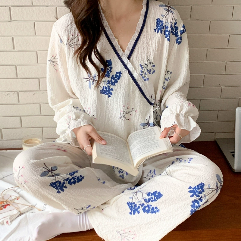 Autumn pijama, summer long-sleeve, thin set