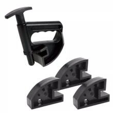 轮胎拆装辅助工具扒胎机配件上胎辅助块装压胎块卡胎器工具压胎块