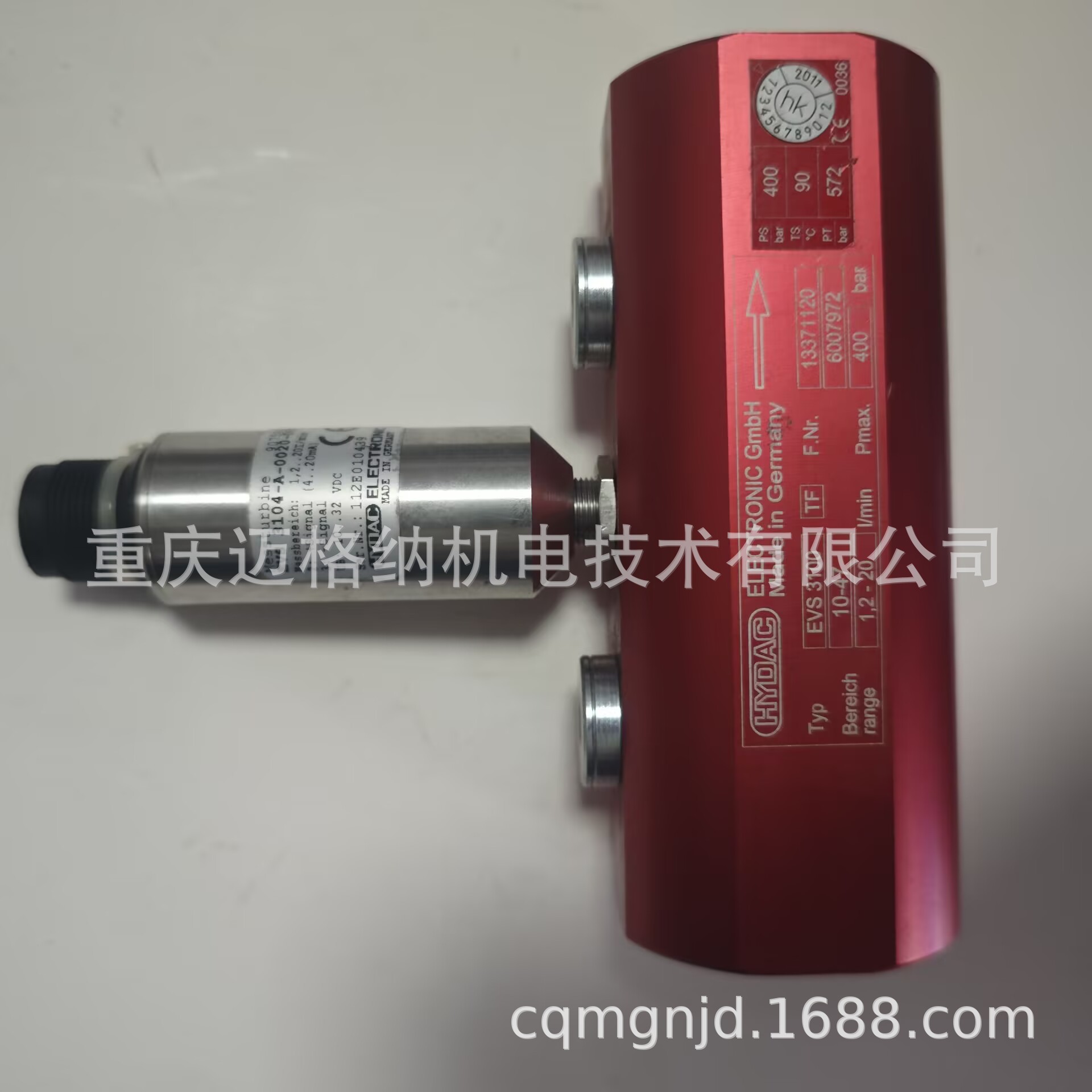 HYDAC涡轮流量计EVS3116-A-0060-000贺德克