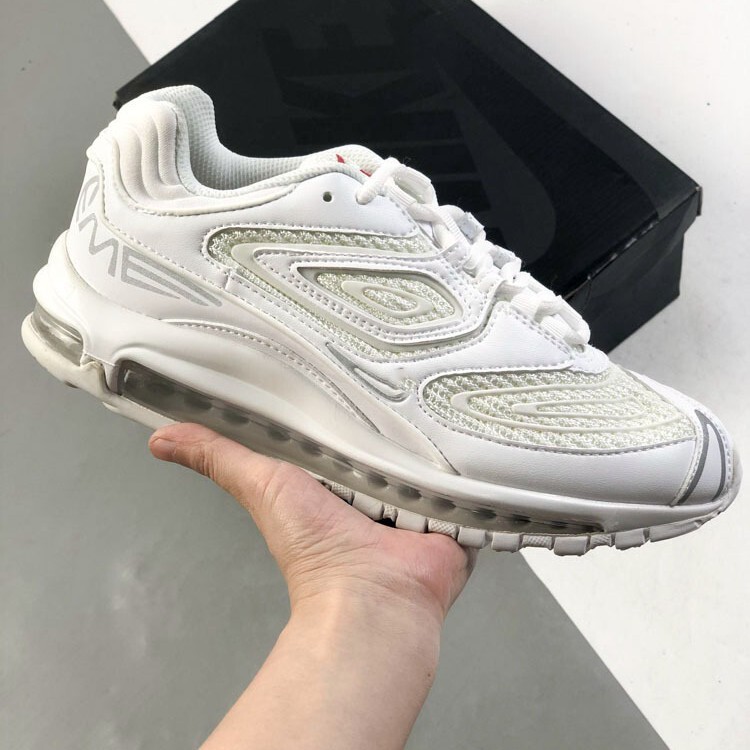 Cross-border original Air Max 98 TL pink full-length air cushion jogging casual sports shoes for men and women