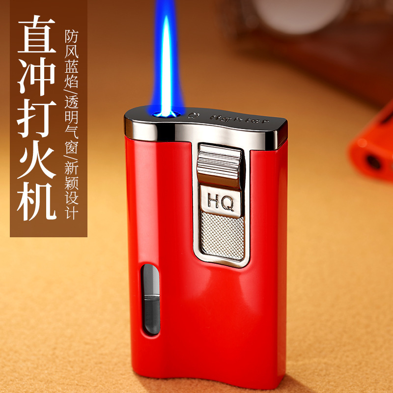 HQ708防風帯空気窓ライター個性レーザー彫刻広告軽薄直沖ライターメーカー卸売り|undefined