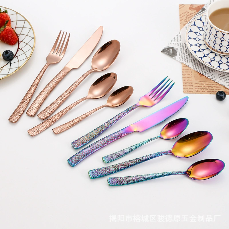 Set stainless steel, handle, tableware, for import