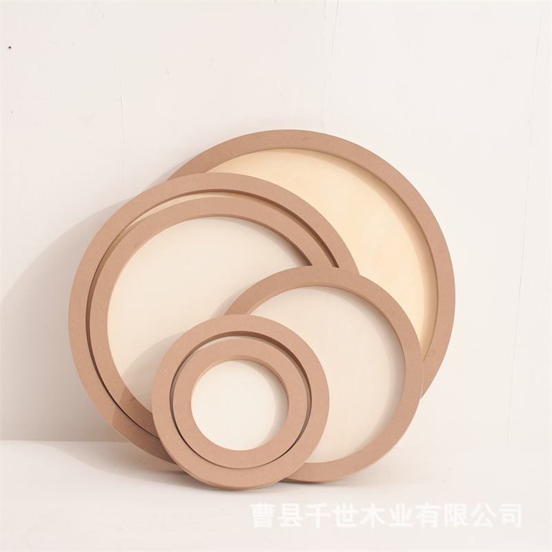 Children's handmade diy round clay picture frame handmade colored clay picture frame light clay pulp splicing picture Wooden picture frame Children's handmade diy round clay picture frame handmade colored clay picture frame light clay pulp splicing picture Wooden picture frame