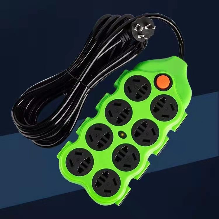 纯铜插座带线插排新款56孔多孔位带线插座