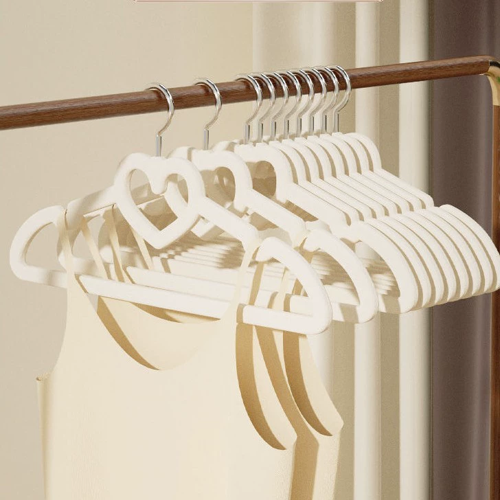 Любовь флокированные вешалки нескользкие, сухие, влажные и бесшовные магазины одежды