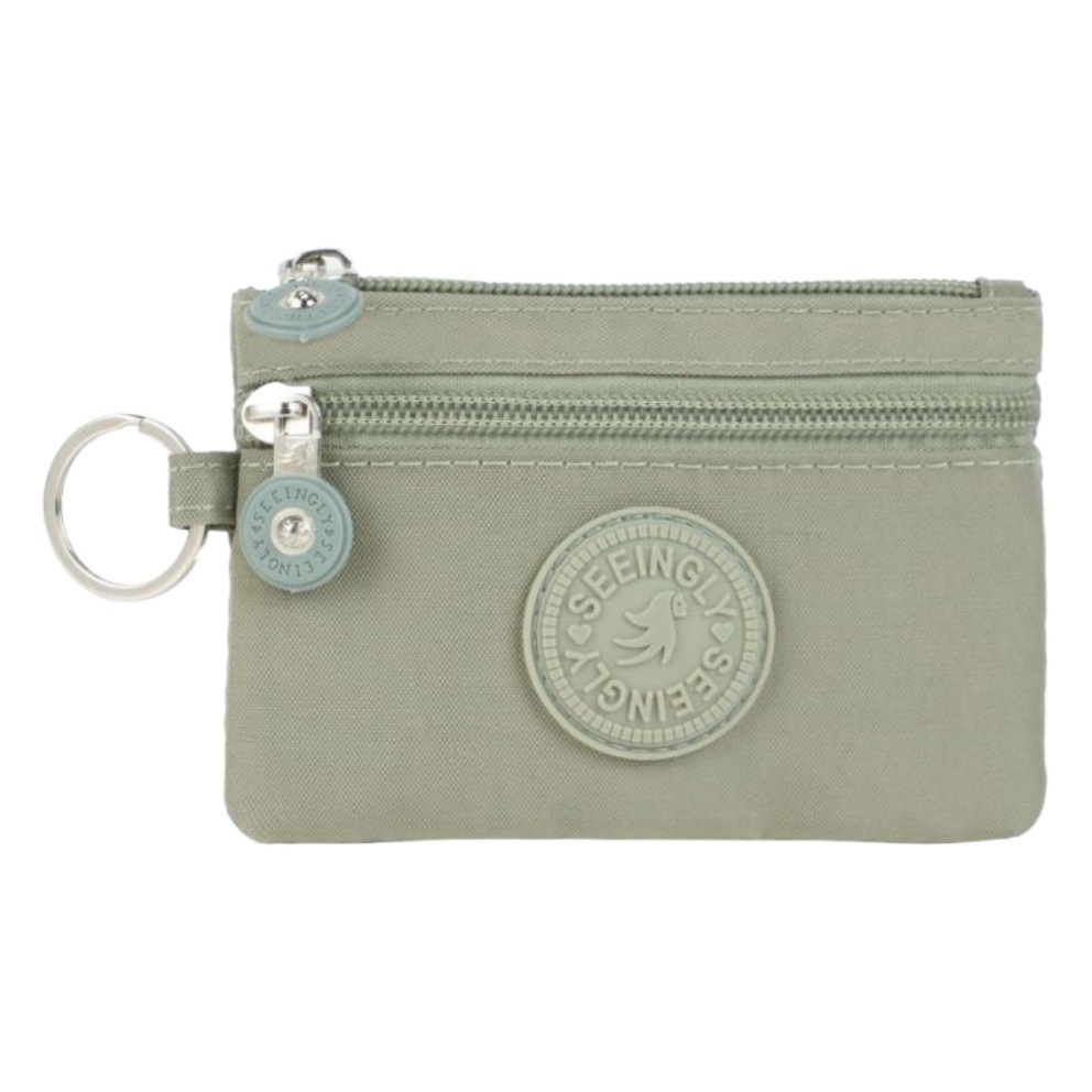Factory direct foreign trade coin purse gift new simple mini zipper key bag nylon coin purse wholesale