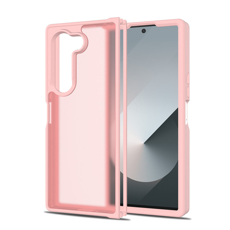 Samsung Galaxy Z Fold7に適した四隅落下防止携帯電話ケース、Fold6折りたたみ式シルバーシールドソフトケース|undefined