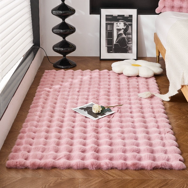 Bubble- [Leather Pink] Thickened encrypted cat feeling