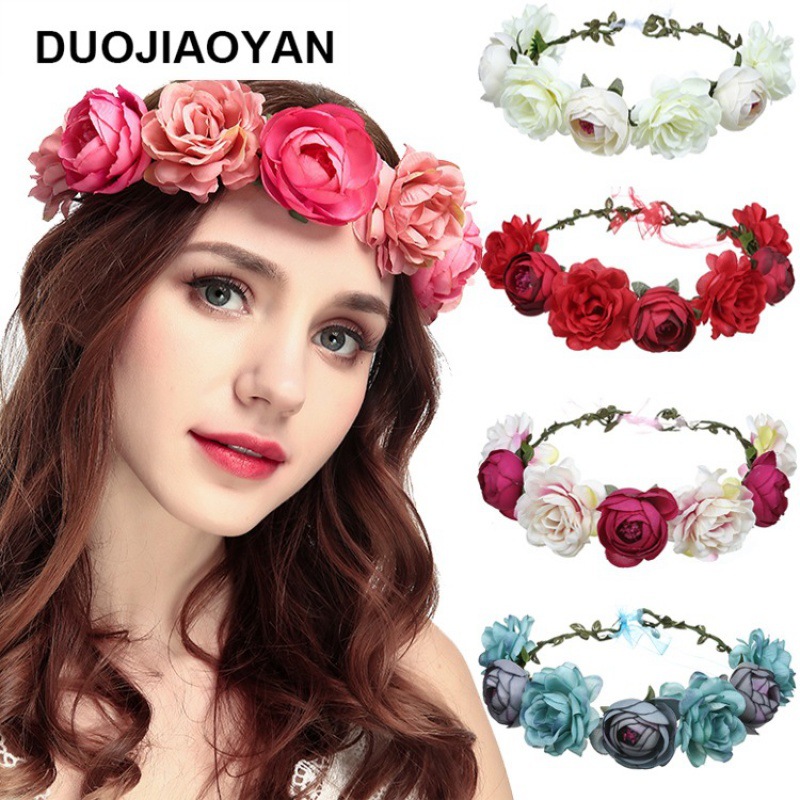 creative realistic headband for bride