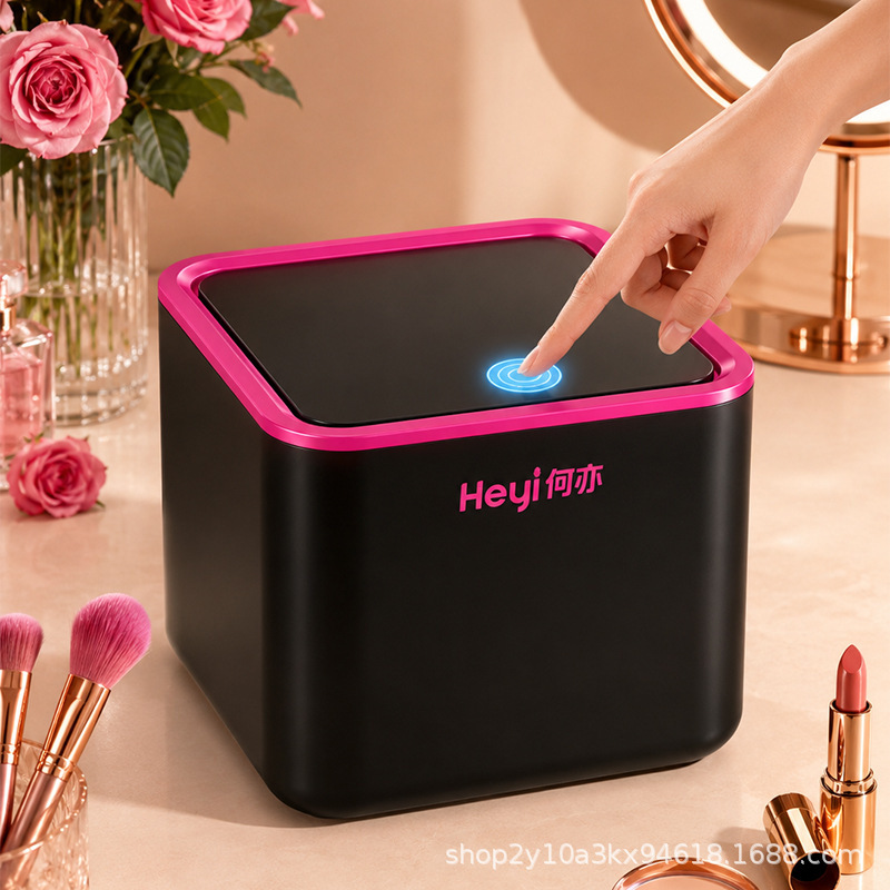 2026 New Model Household Desktop Trash Can with Lid, Mini Small Wastebasket, Press-Type Desktop Trash Bin 2026 New Model Household Desktop Trash Can with Lid, Mini Small Wastebasket, Press-Type Desktop Trash Bin