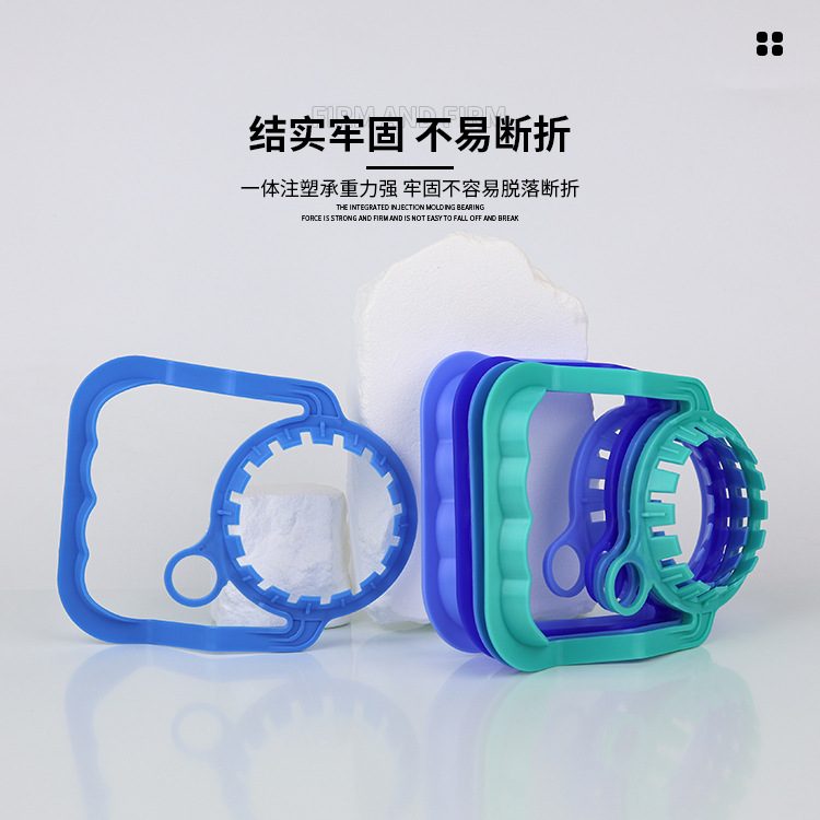 Fábrica al por mayor plegable conveniente desgarro tipo mano nueva producción de material PE adecuado para 55 calibre en blanco