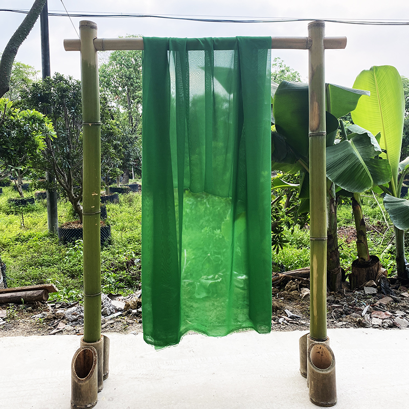 Cortina de estilo chino clásico, diseño de caligrafía y paisaje, ideal para interiores o fondos decorativos