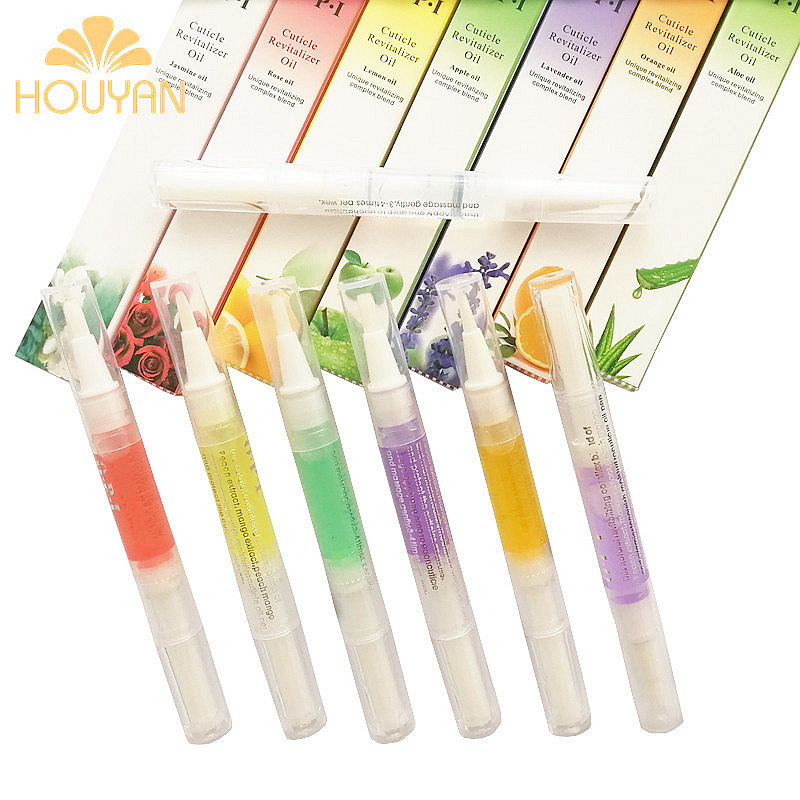 Manicure Nutritional Oil Rotating Nutrition Pen Nail Edge Oil Pen Transparent Nail Polish Anti-Hangnail Exfoliation Nail Moisturizing