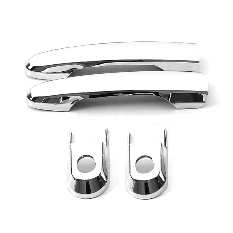 Adecuado para 04-09 Hyundai Tucson manija de puerta decoración del cuerpo manija de cuenco de puerta accesorios antiarañazos